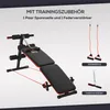 Sit Up Bank Bauchtrainer mit Trainingsseile Trainingsbank Produktbild-Vorschau 6