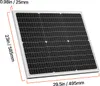 VEVOR solárny panel 12V monokryštalický solárny panel, 50W, Náhľad obrázku produktu 8
