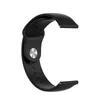 BStrap Silicone Armband für Garmin Vivoactive 4s, black Produktbild-Vorschau 1