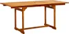 vidaXL Tavolo da pranzo da giardino (120-170)x80x75 cm in Anteprima dell’immagine prodotto 1