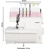 Šicí stroj MEDION overlock SO90 (elektrický, 90 W, LED Náhled obrázku produktu 7
