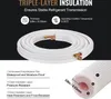 SucceBuy 7620 mm Mini-Split-Leitungssatz, 6,4 mm und 9,5 mm Produktbild-Vorschau 5