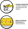 Misuratore a rotella BM100 Stabila 3 m Anteprima dell’immagine prodotto 13