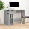 Schreibtisch Grau Sonoma 100x50x75 cm Holzwerkstoff Produktbild-Vorschau 3