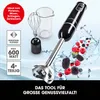 GOURMETmaxx Stabmixer inkl. Rühraufsatz und Messbecher - Produktbild-Vorschau 2