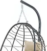 Wiltec Hängesessel für Indoor und Outdoor, Hängestuhl aus Produktbild-Vorschau 4