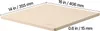 VEVOR Pizzastein Backstein 406 x 355 mm, rechteckiger Produktbild-Vorschau 8