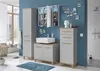 AILEENSTORE Spiegelschrank Badmöbel mit Beleuchtung DUO 100 Produktbild-Vorschau 6