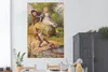 MuchoWow® Poster Illustration eines Gartenzwergs 120x180 cm Produktbild-Vorschau 2