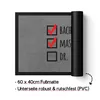 Master Abschluss Fußmatte Lustig Check-Liste Geschenk Dr Produktbild-Vorschau 2