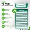 Tapis de clous Tunturi avec coussin - Acupression - Tapis Voir les images du produit 6