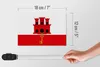 Holzschild Flagge Gibraltars 18x12 cm flag of Gibraltar Produktbild-Vorschau 6