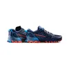 La Sportiva Bushido III Trailrunning-Schuhe in Blau und Orange; Low Cut Design; für Herren. Produktbild-Vorschau