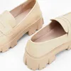 Damen Kunstleder Mokassins Slip On Halbschuhe Loafer Parma Produktbild-Vorschau 2