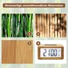 Wecker Digital, Holz mit Sensore Moduls, Tischuhr mit Produktbild-Vorschau 4