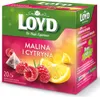 Ovocný čaj Loyd malina a citrón 20 vrecúšok Náhľad obrázku produktu 1