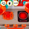 Malplay Kinderküche Spielküche mit 2 Herdplatten Produktbild-Vorschau 12