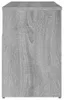 vidaXL Lavica na topánky Grey Sonoma 80x30x45 cm Drevo Náhľad obrázku produktu 5