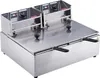 VEVOR 12x2L Kommerzielle Elektrische Fritteuse Edelstahl Produktbild-Vorschau 8
