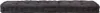 vidaXL Palettenkissen Baumwolle 120×40×7 cm Schwarz Produktbild-Vorschau 7