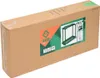 A cardboard box with a product label showing a green garden tool rack. Podgląd zdjęcia produktu