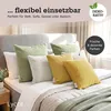 Lycce 2er Set Kissenhülle Bouclé 40x40 cm senf Produktbild-Vorschau 8