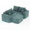 L-förmiges Ecksofa Modernes modulares Sofa 262cm, 3-4 Produktbild-Vorschau 18