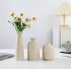 Vasen Deko -Weiße Keramik Vase Satz von 3 für Moderne Home Produktbild-Vorschau 6