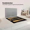 KitchenYeah© Herdabdeckplatte Muster aus goldener Farbe auf Produktbild-Vorschau 3