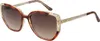 Damen-Sonnenbrille Braun: Quadratische Gläser & Produktbild-Vorschau 3