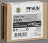 Epson Tintenpatrone light gray T 47A9 50 ml Ultrachrome Pro Produktbild-Vorschau 9
