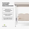 Blumfeldt GrandSway Hollywoodschaukel 3-Sitzer – Produktbild-Vorschau 2