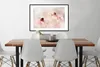 MuchoWow® MuchoWow® Gerahmtes Poster Schnecken - Blumen - Produktbild-Vorschau 3