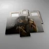 Bild auf Leinwand - Leinwandbild - 3 Teile - Schimpanse Produktbild-Vorschau 2