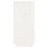 The Living Store Sideboard Weiß 60x34x75 cm Massivholz Produktbild-Vorschau 7