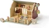 A wooden toy farm with farm animals and accessories. Produktbild-Vorschau