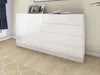 Kommode "Vaasa" 152cm, weiß-glänzend Produktbild-Vorschau 6