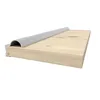 Schwebetürenschrank Kleiderschrank 150 cm Weiß/Weiß mit Produktbild-Vorschau 14