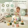 Montessori Spielzeug Baby ab 6 Monate, 5 in 1 Baby Produktbild-Vorschau 2
