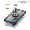 An exploded view of a phone case showing its layers and components. Produktbild-Vorschau
