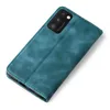 A teal flip cover case for a smartphone, shown from a diagonal top-down view on a white background. Produktbild-Vorschau