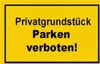 Verbotsschild Privatgrundstück Parken verboten Produktbild-Vorschau 1