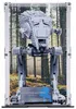 Zwarte displayvitrine met bedrukte achterwand voor LEGO® Productafbeelding-voorbeeld 2