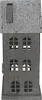 Laterne ZINKHAUS grau aus Metall H38cm Lichthaus Dekohaus - Produktbild-Vorschau 3