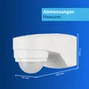 REV 0075362103 Aufputz Bewegungsmelder 360 ° Weiß IP55 Anteprima dell’immagine prodotto 10