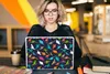 MuchoWow® Laptop Aufkleber Sticker Cover Muster - Dino - Produktbild-Vorschau 5