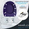 SANILO® WC-Sitz mit Absenkautomatik und Schnellverschluss Produktbild-Vorschau 5