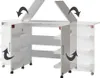 Nähtisch Vicco Carmen Weiß 160 x 80.2 cm mit 6 Regalfächer, Produktbild-Vorschau 5