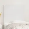 vidaXL Čelo postele biele 90x5x118/128 cm Imitácia kože Náhľad obrázku produktu 2