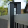 HOME DELUXE WPC Sichtschutzzaun Schrägelement CALLADO Produktbild-Vorschau 3